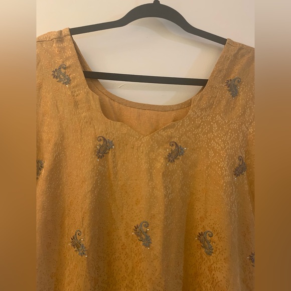 🌺 SALE $50🌺 15 - NEW 3-Piece Stitched Indian Suit  (Plus Size) - Picture 4 of 11